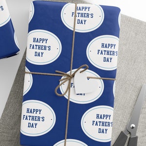 Custom Father&#39;s Day Wrapping Paper, Personalized Father&#39;s Day Gift Wrap, Father&#39;s Day Gift Wrap from Kids, Personalized Gift Wrap for Dad