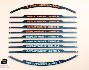 Deployment Zone Marker Set V2 | Warhammer Zubehör für 40k und Age of Sigmar