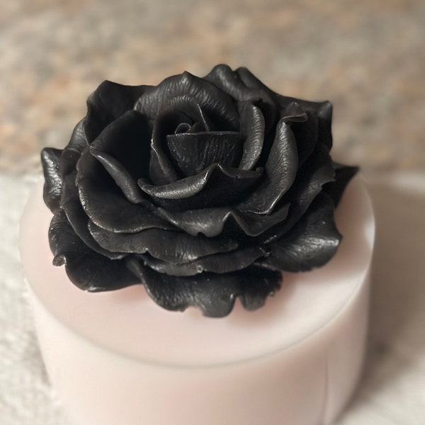 Kat Von D Inspired Handmade Organic Charcoal Rose Soap/ N0.K01