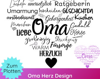 おばあちゃんプロッター ファイル ハート SVG PNG · おばあちゃん枕 · おばあちゃんカップ · Cricut シルエット スタジオ · シャツ SVG · プロットおばあちゃんギフト · おばあちゃんへのギフト