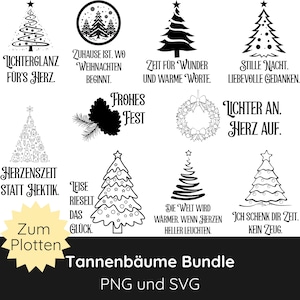 Christmas SVG · Christmas tree SVG · German Christmas Plotter file bundle png svg · Plotter Christmas · Christmas tree SVG · Christmas svg
