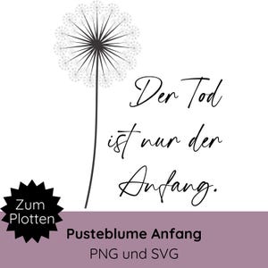 Fichier plotter Deuil SVG PNG · Pissenlit SVG · Oreiller Deuil · Carte de deuil svg · Cricut Silhouette Studio · Dicton de deuil pour bougie de deuil