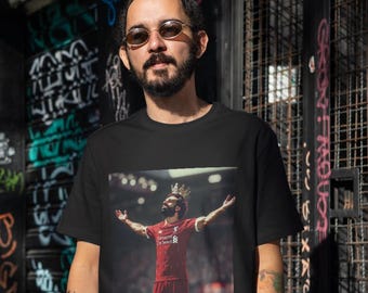 Camiseta del Liverpool FC de Mo Salah: Corona de la Premier League del rey egipcio