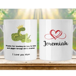 Lustige Mutter Tochter Tasse, lustiges Muttertagsgeschenk, Mamas Geburtstagstasse für Mama, personalisierte Tasse für Mama, ich liebe dich Mama Geschenke, Mama