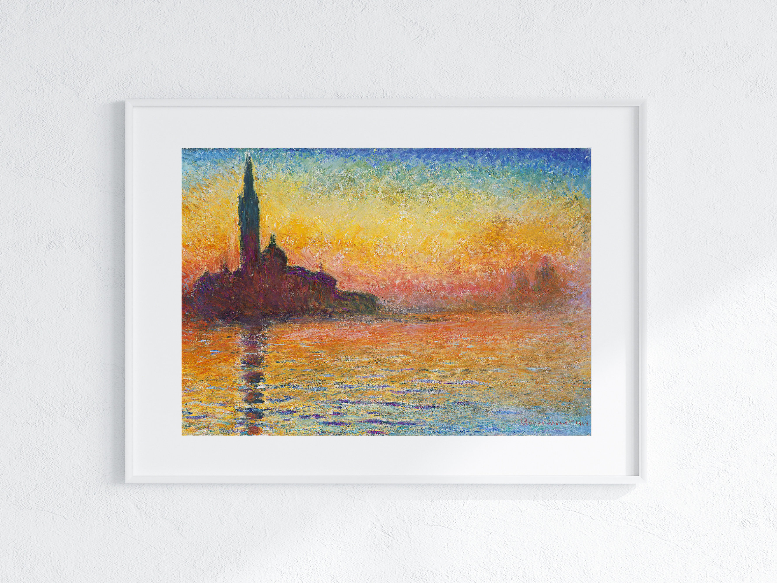 San Giorgio Maggiore at Dusk | Digital Download | Claude Monet