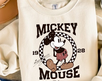 Mickey And Co1928, Mickey Co Sweatshirt, Mickey 1928 Classic, Mickey And Co, Disney Trip Shirt, Mickey Mouse Shirt, Walt Disney World