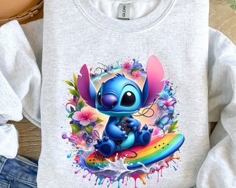 Disney Stitch Shirt, Disney Dog Shirt, Stitch Sweatshirt, Disney World Shirt, Disneyland Sweatshirt, Love Stitch Shirt, Lily And Stitch