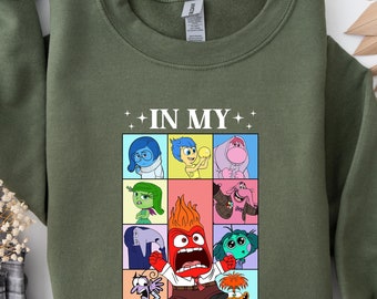 In My Emotional Adventure, Emotional Adventure, Inside Out Emotions, Inside Out 2 Shirt, Inside out 2 Picture, Emotional Sweatshirt