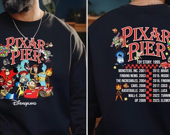 Pixar Pier Gift, Lightning Mcqueen, Pixar Fest 2024 Tee, Toy Story Sweatshirt, Pixar Shirt Women, Disneyworld Matching, Magic Kingdom Shirt
