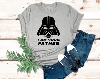 Dad and Baby I Am Your Father T shirt I Am Your Baby Onesie Twinning Set Star Wars Inspired Matching Shirt and Vest Father s Day Etsy