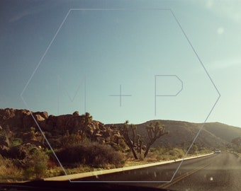 HexagonPrintShop - ROADWAY 2 - Joshua Tree Photography - ALLEEN AFDRUKKEN