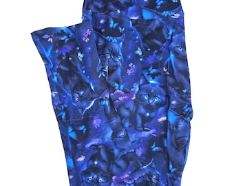 Black Cats with Butterflies with Pockets