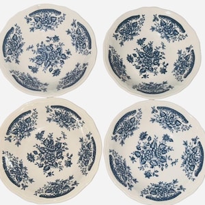 Blue Carnation Dinnerware Japan - Etsy