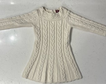 Vintage Baby Gap Knit Dress Size 3T