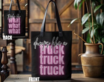 Neon Vacation Travel Tote Bags