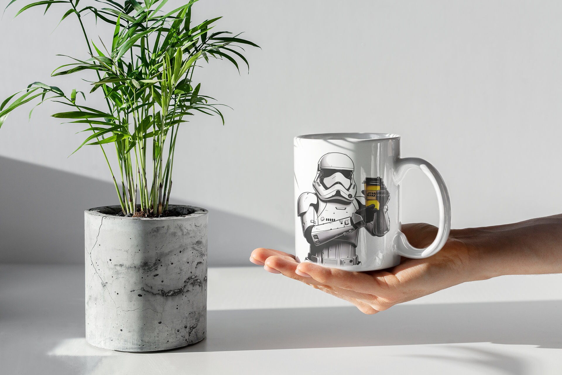 Stormtrooper Coffee Mug: Star Wars Humorous Gift, 11 Oz Ceramic - Etsy