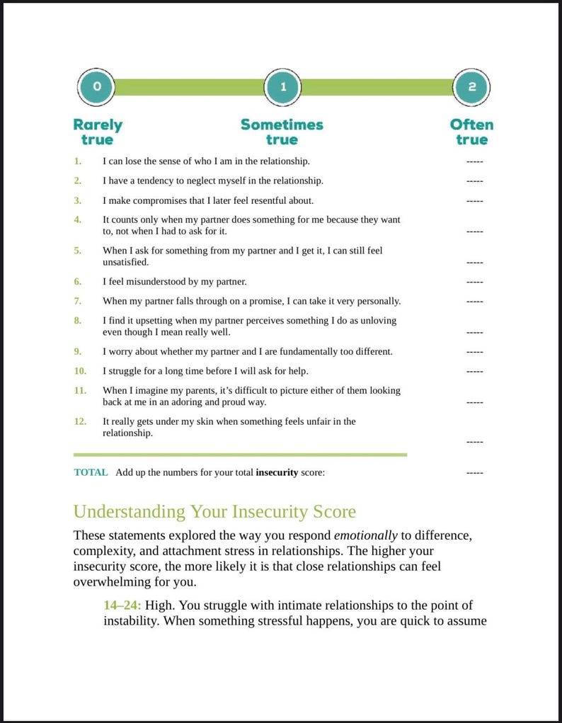 The Attachment Theory Workbook Ebook - Etsy