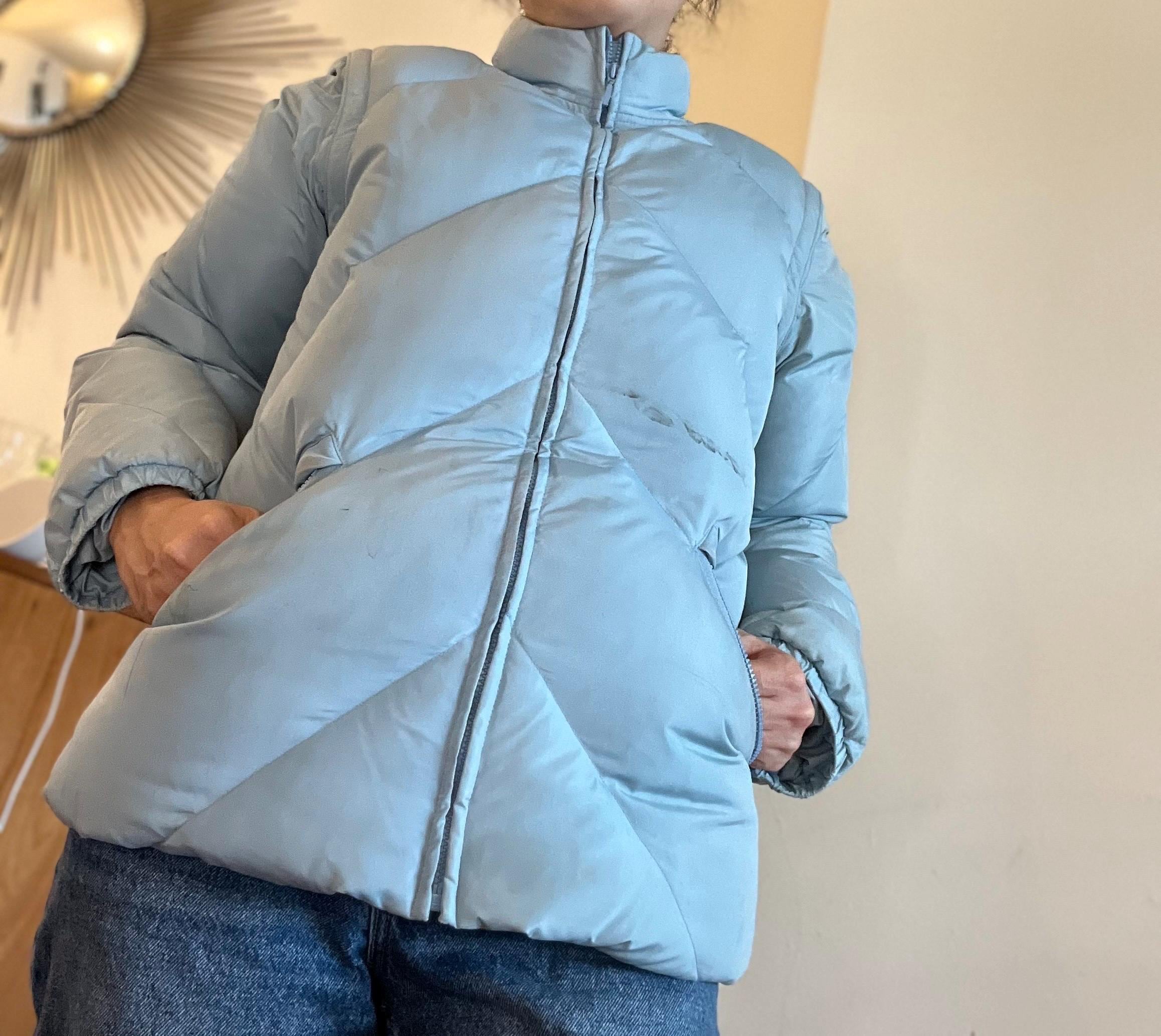 ジャケット・アウター 00s ppfm y2k archive gimmick down jacket Y2K Grunge Fake Two Piece Down Jacket Cyber Punk Thickened Quilted