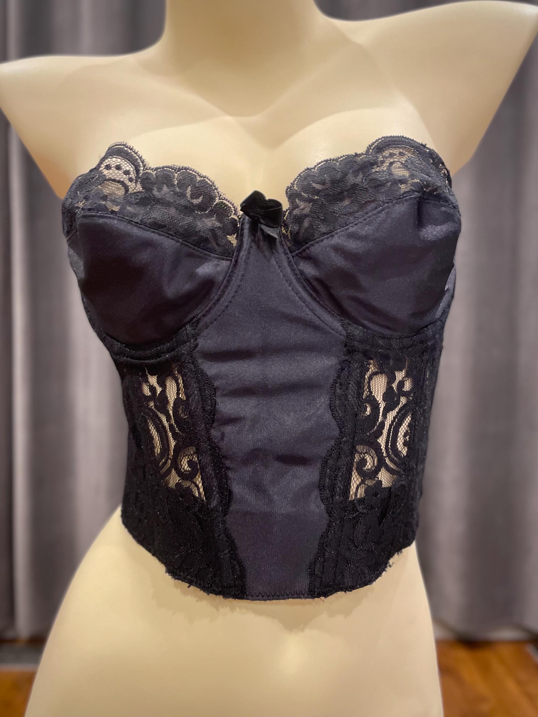 古着 VICTORIA'S SECRET 花柄 レースアップ コルセット ビスチェ カナダ製 レディースS相当 /eaa514637 Victoria's secret corset bustier - Etsy 日本
