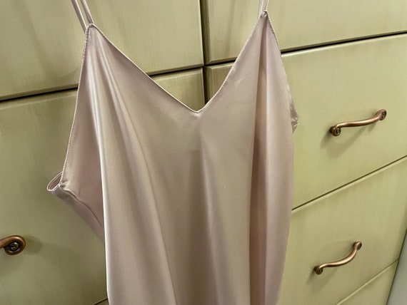Vintage Nightgown satin Linda lingerie full lengt… - image 2