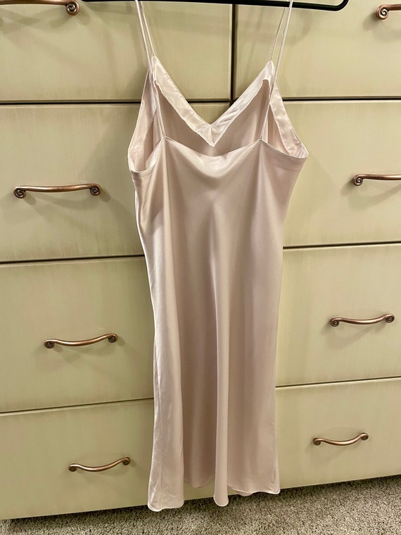 Vintage Nightgown satin Linda lingerie full lengt… - image 6