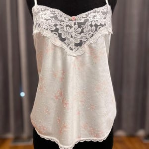 Vintage satin cami / Smart Set camisole