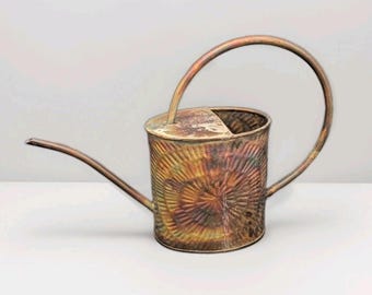 Gieter Koper Binnen Rustiek Patina Gehamerd Starburst