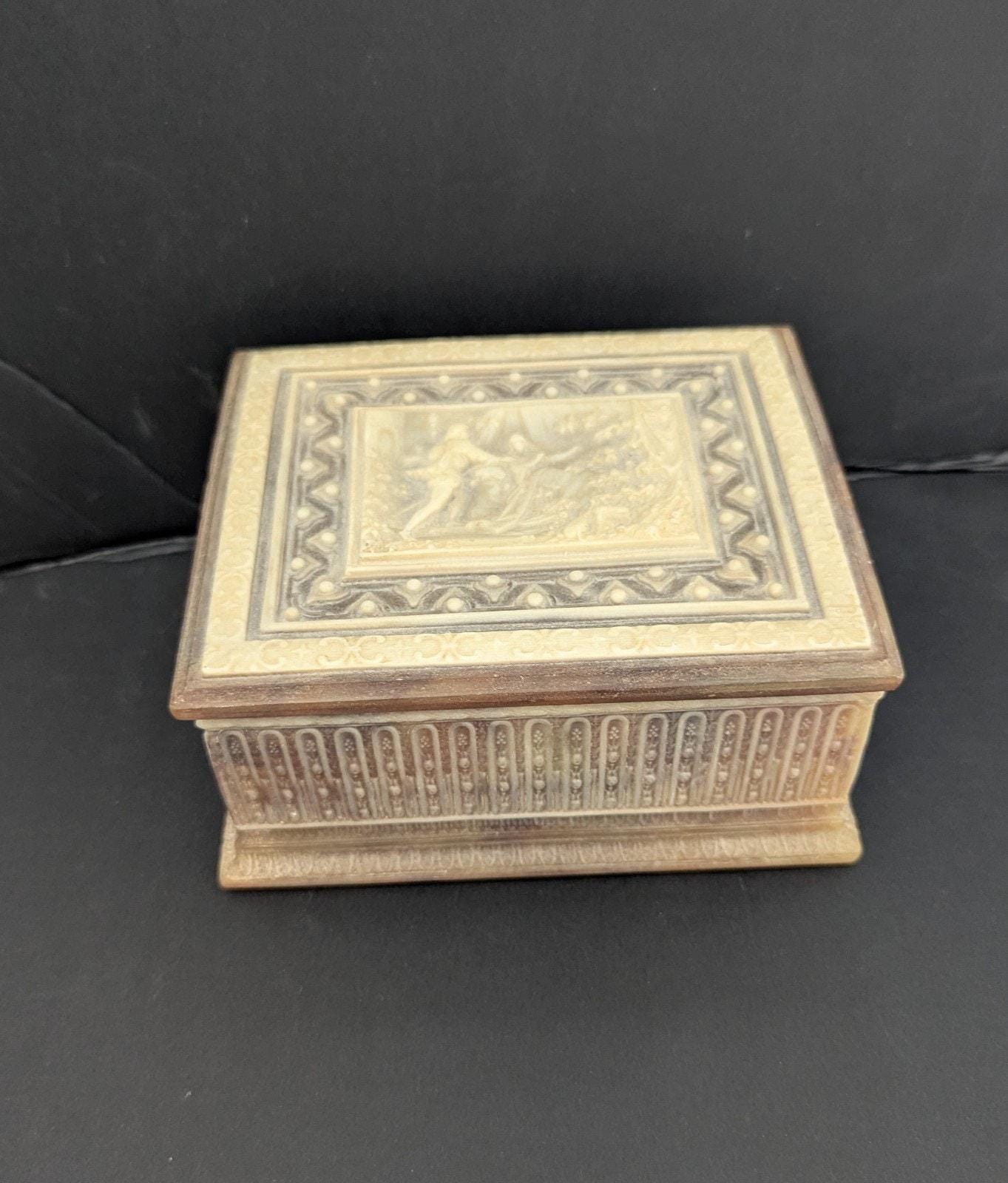 Incolay stone box - Etsy 日本