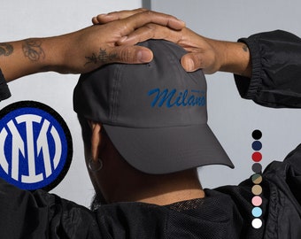 Inter Milano Hat / Cap, creative Gift Idea for Football Supporters and FC Inter Soccer Fans, FanArta Fashion Merch Style Collection