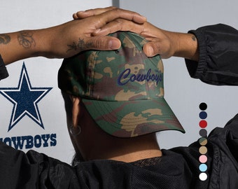 Dallas Cowboys Hat / Cap, creative Gift Idea for NFL american football supporters and Cowboys fans, FanArta Fashion Merch Style Collection