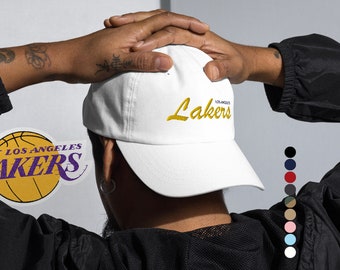 Los Angeles Lakers Hat / Cap, creative Gift Idea for NBA basketball supporters and LA fans, FanArta Fashion Merch Style Collection