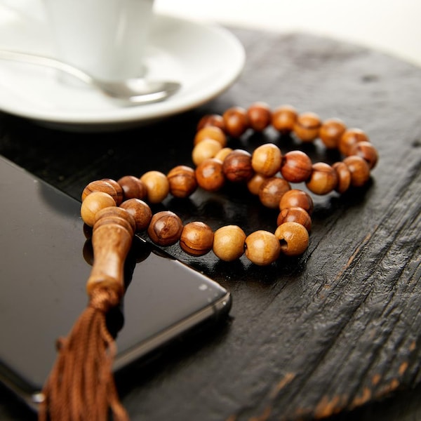 Tasbih aus Olivenholz