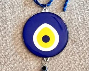 Nazar Boncuk for cars, lucky eye for car mirror, Eveleye, Nazar car rearview mirror ornament, lucky eye for car, Nazar wall decoration
