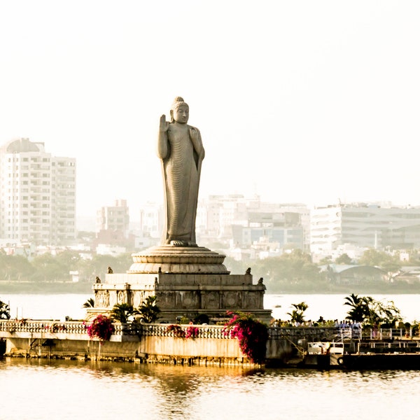 Buddha on The Hussain Sagar