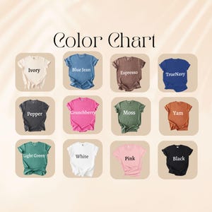 Checkered Bow Coquette Comfort Colors® T-Shirt image 5