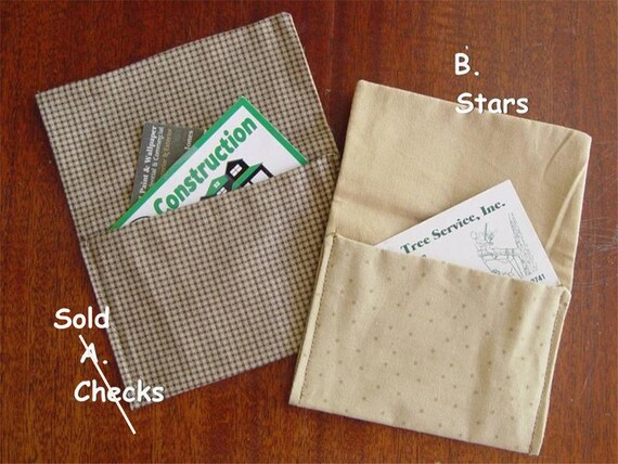 Credit Card Holders Father/'s Day Fabric Enveloope Gift Card Holders Business Cards Gift for Him
