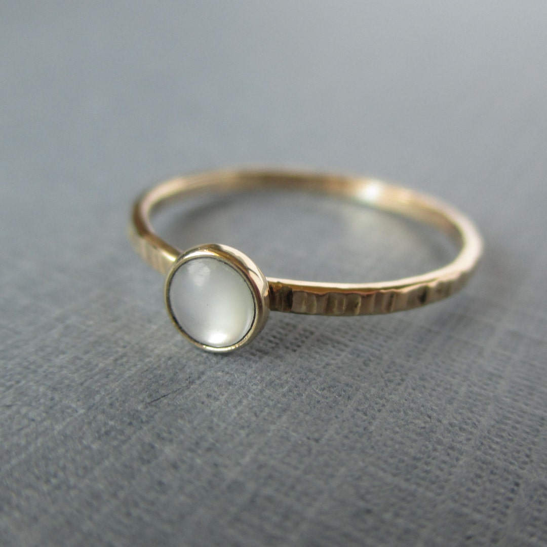 Tiny Stacking Rings NOW in Goldfill and 14k Shown With Etsy