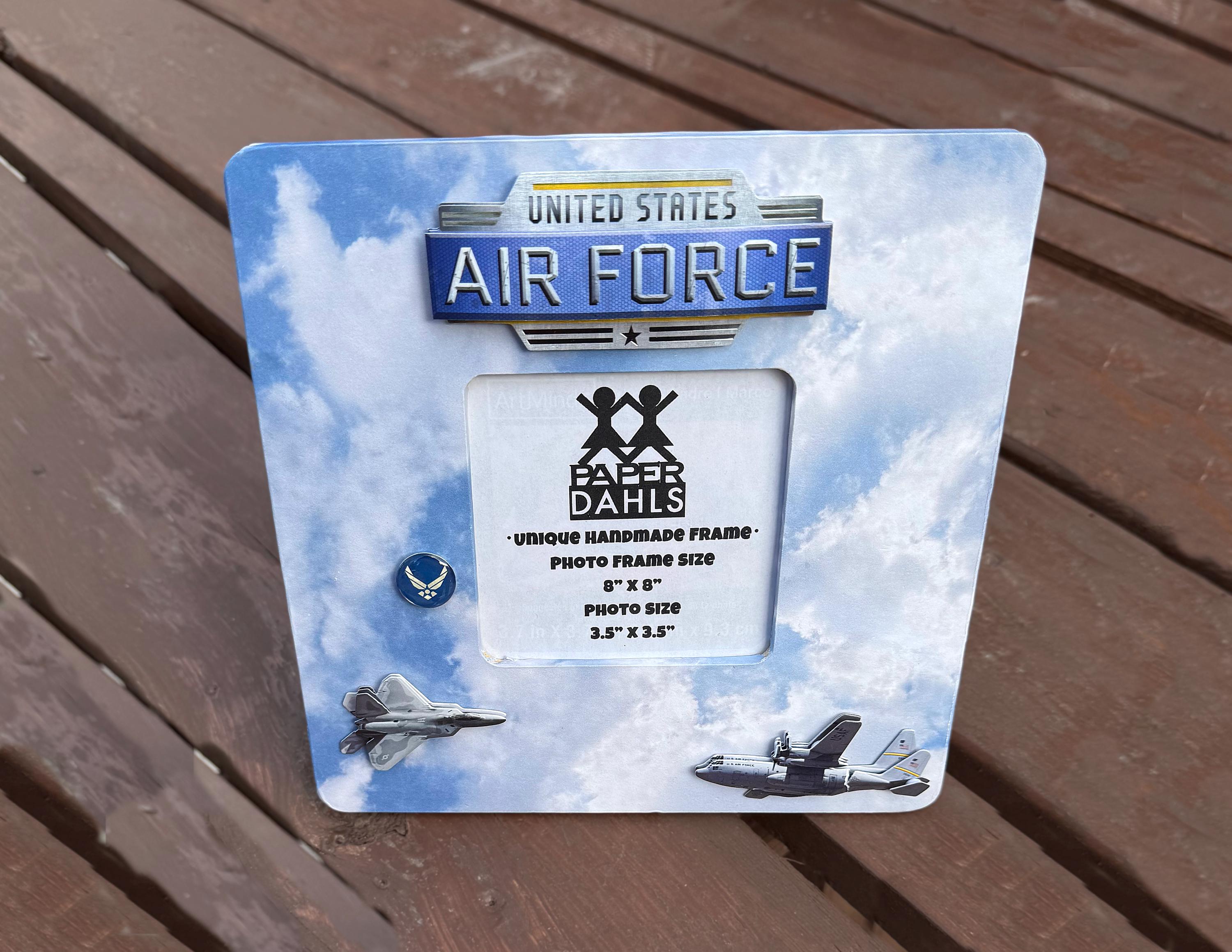 Us Air Force Picture Frame - Etsy