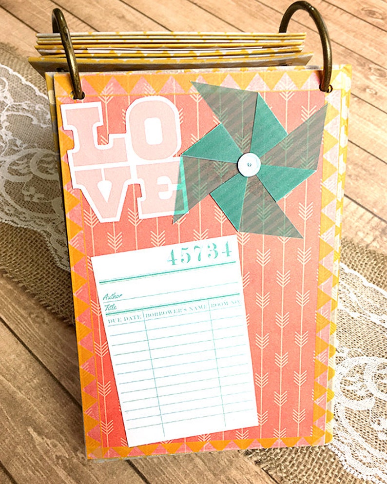 Standing Owl Premade Scrapbook Flip Album Fun Just Add Etsy