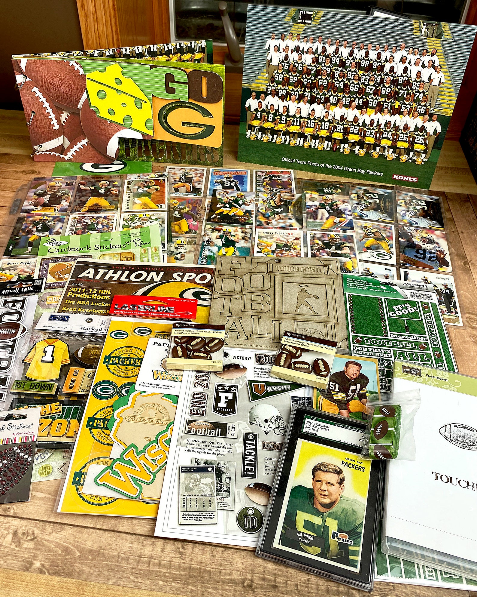 Green Bay Packers Collectibles Scrapbooking Supplies & Etsy