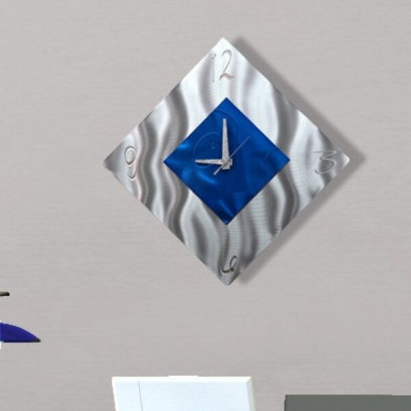 Metal Art Clock Etsy