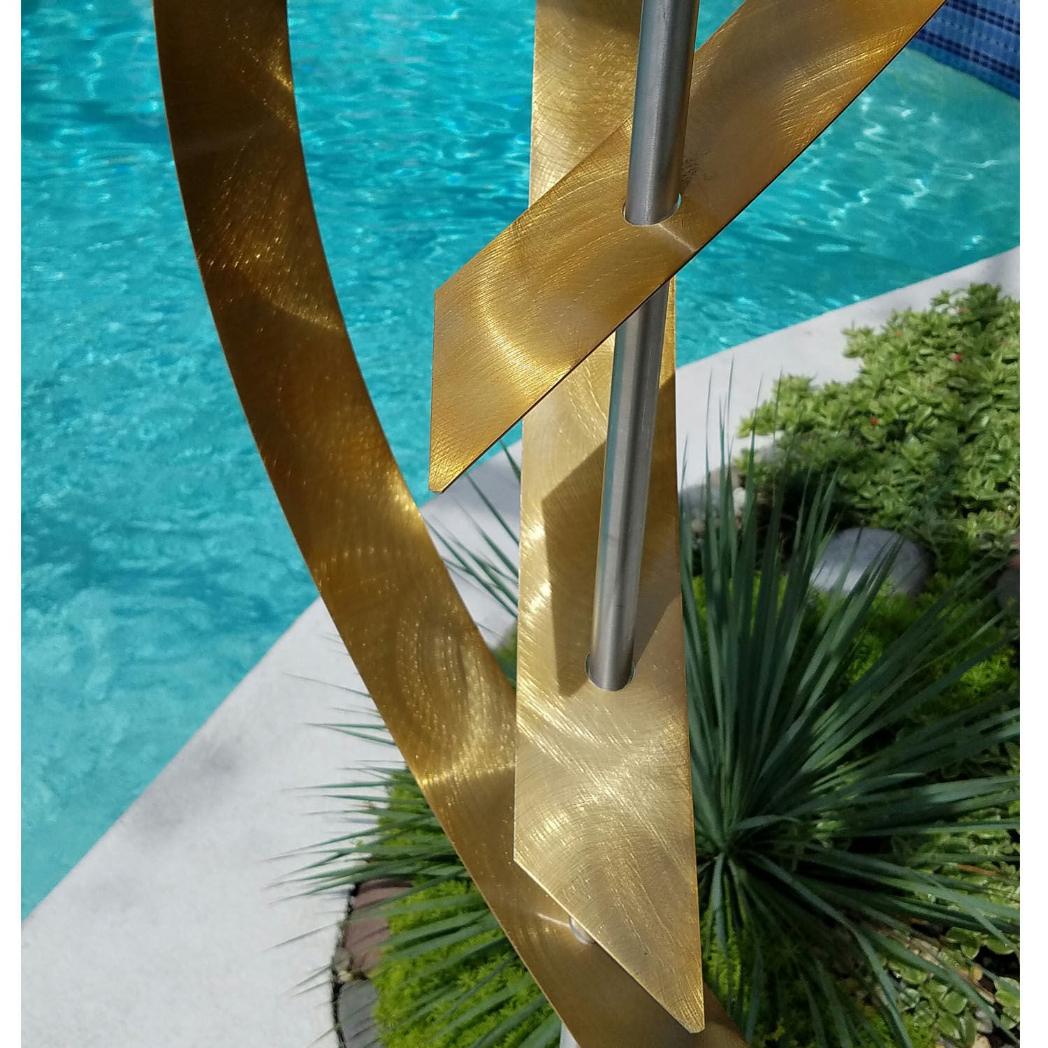 Large Metal Sculpture Indoor Outdoor Art Abstract Garden Etsy