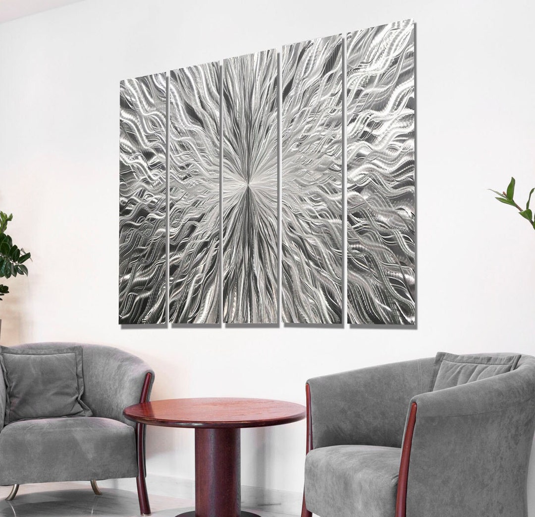 Custom Metal Art, Modern Metal Wall Art, Abstract Painting Wall Hanging