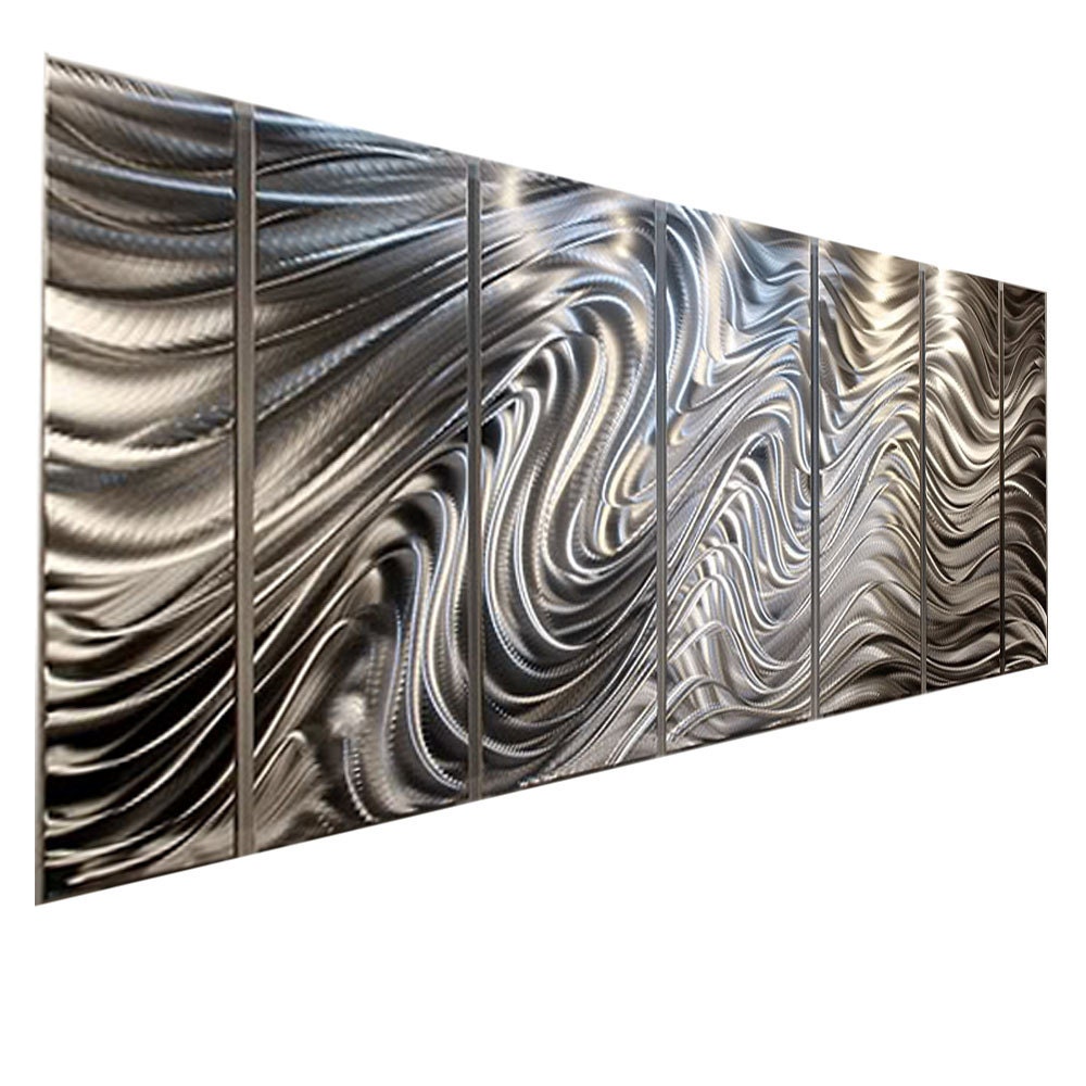 Designart MT13200-401V Metal Wall Art 28 H x 60 W x 1 D 5PE Green Designart MT13200-401V Metal Wall Art 28 H x 60 W x 1 D 5PE Green