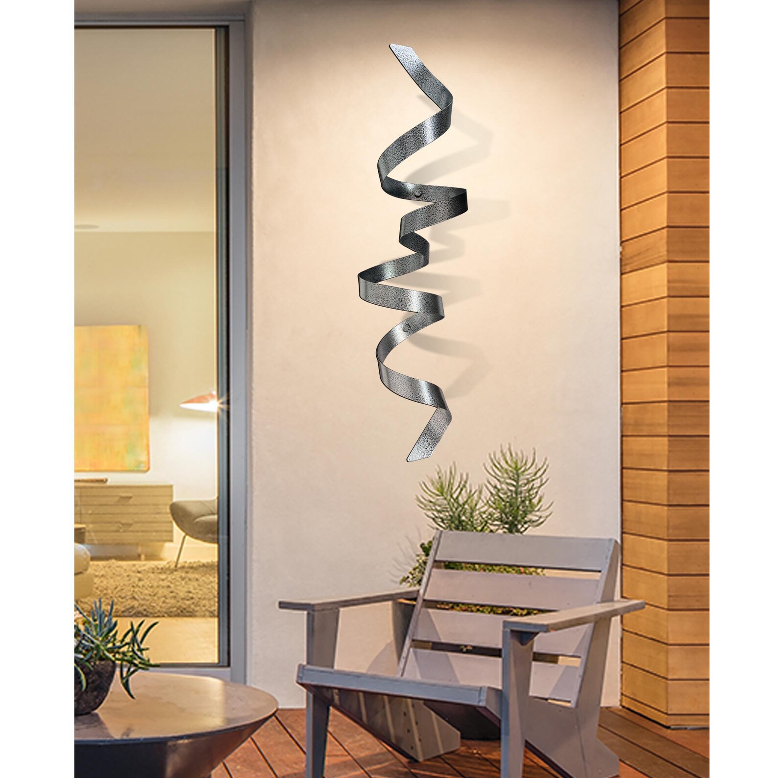 Metal Wall Art Indoor Outdoor Art Modern Metal Art Abstract - Etsy UK