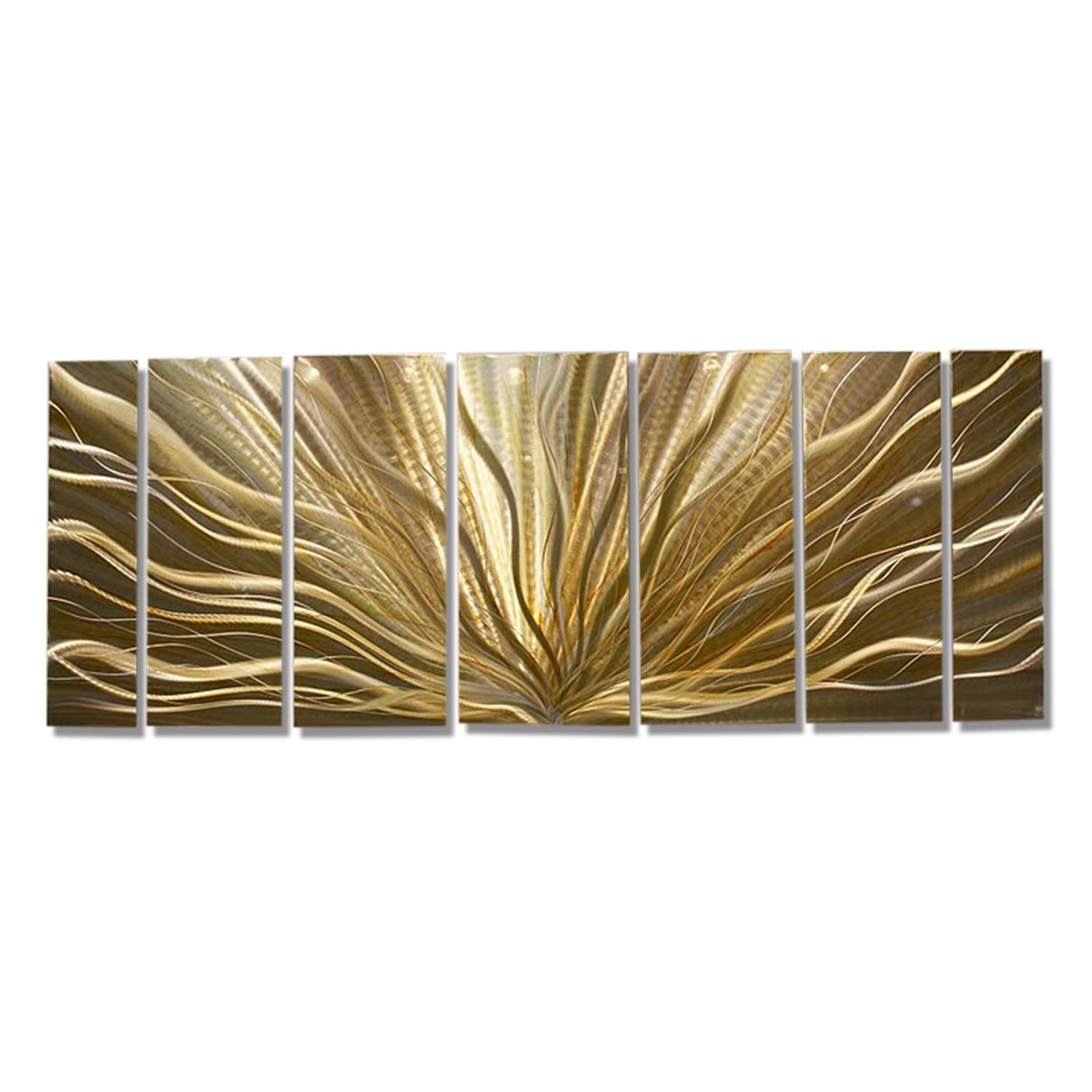 Metal Wall Art Multi Panel Wall Art Abstract Painting Large Etsy