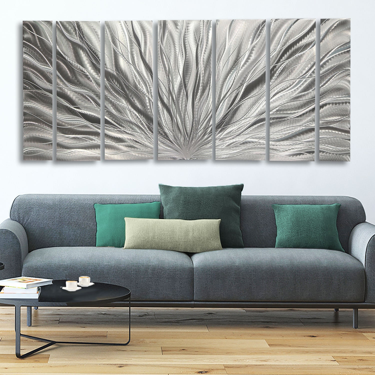 Large Metal Wall Art Modern Metal Art Indoor Outdoor Art Etsy