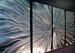 Metal Wall Art, Minimalist Abstract Wall Sculpture, Indoor Outdoor Art, Modern Metallic Silver Wall Hanging Decor - Static by Jon Allen 