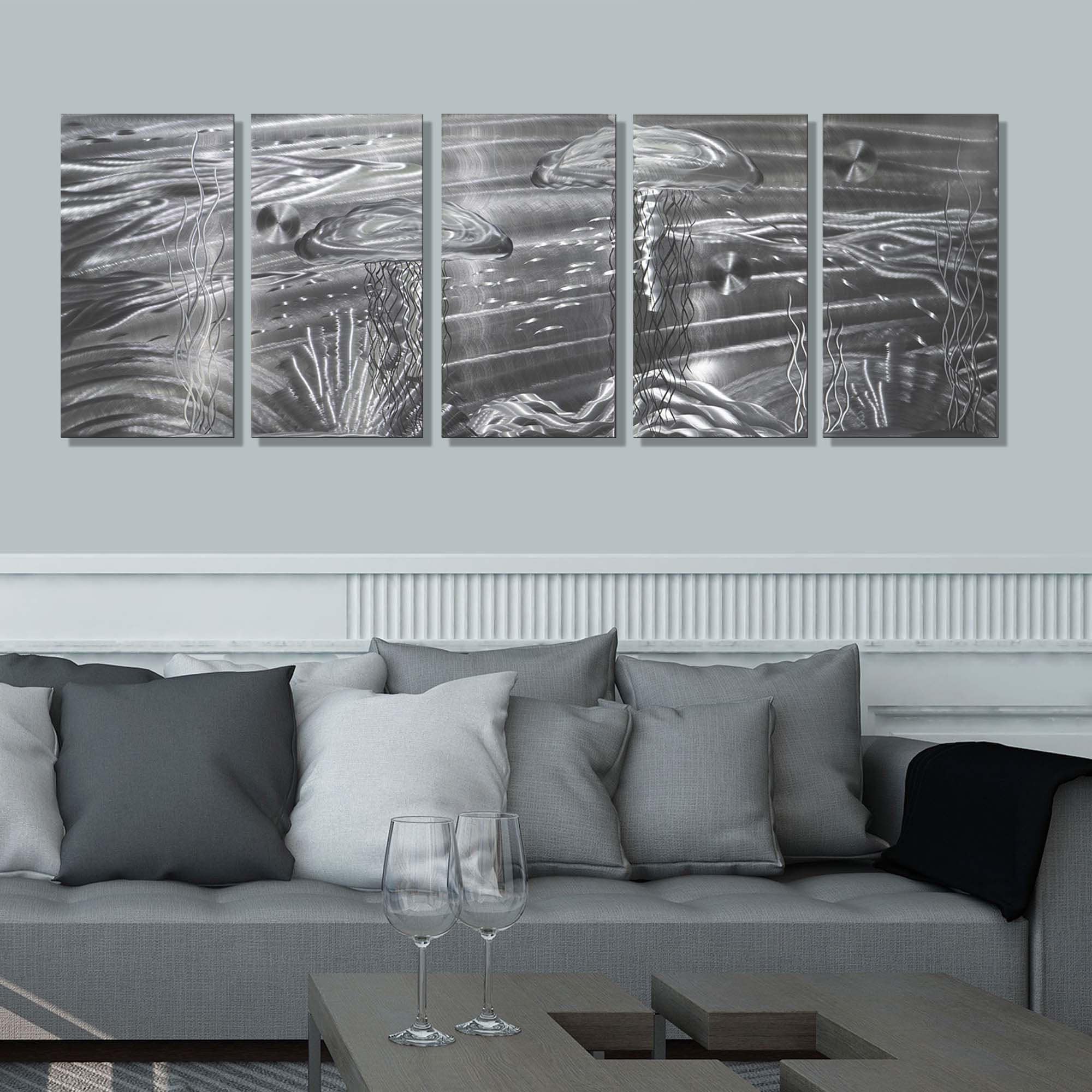 Large Metal Wall Art Wall Sculpture Indoor Outdoor Art Etsy