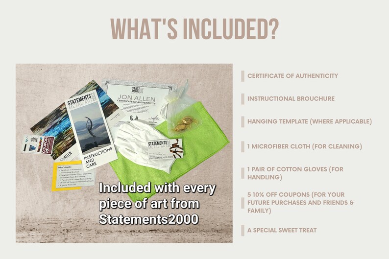 STATEMENTS2000 Abstract Metal Wall Art, Modern Metal Art 3D Wall